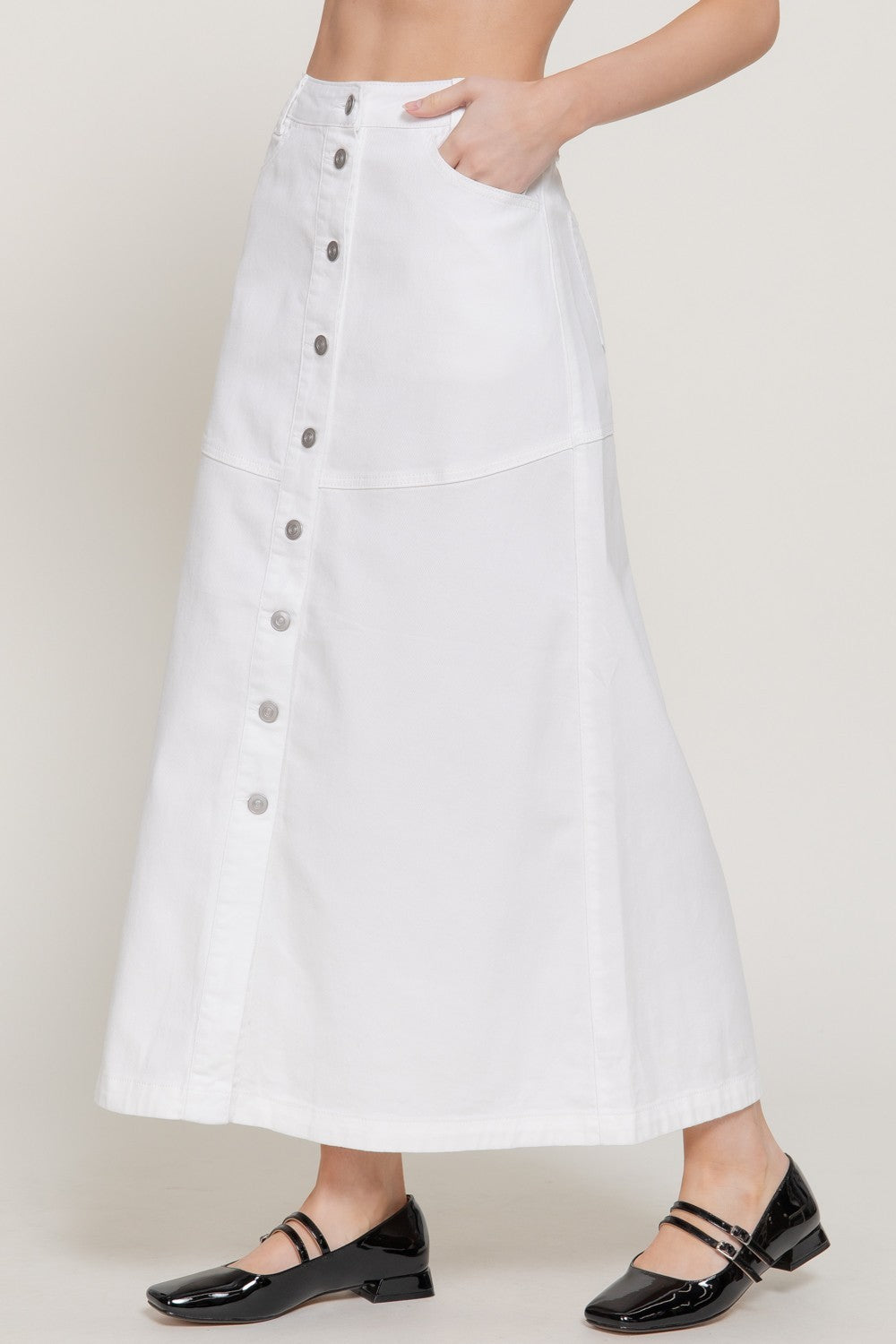Twill Skirt