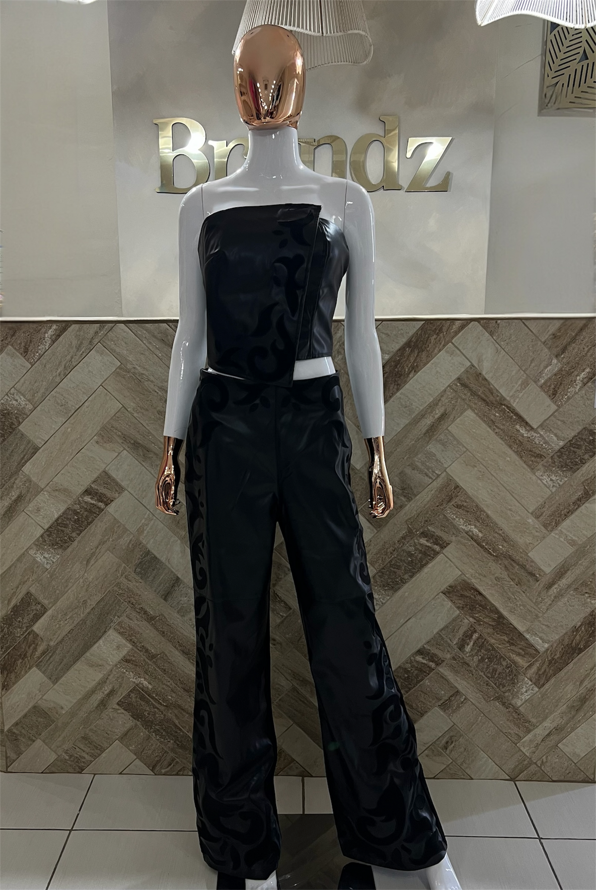 Lux Leather Jumpsuit