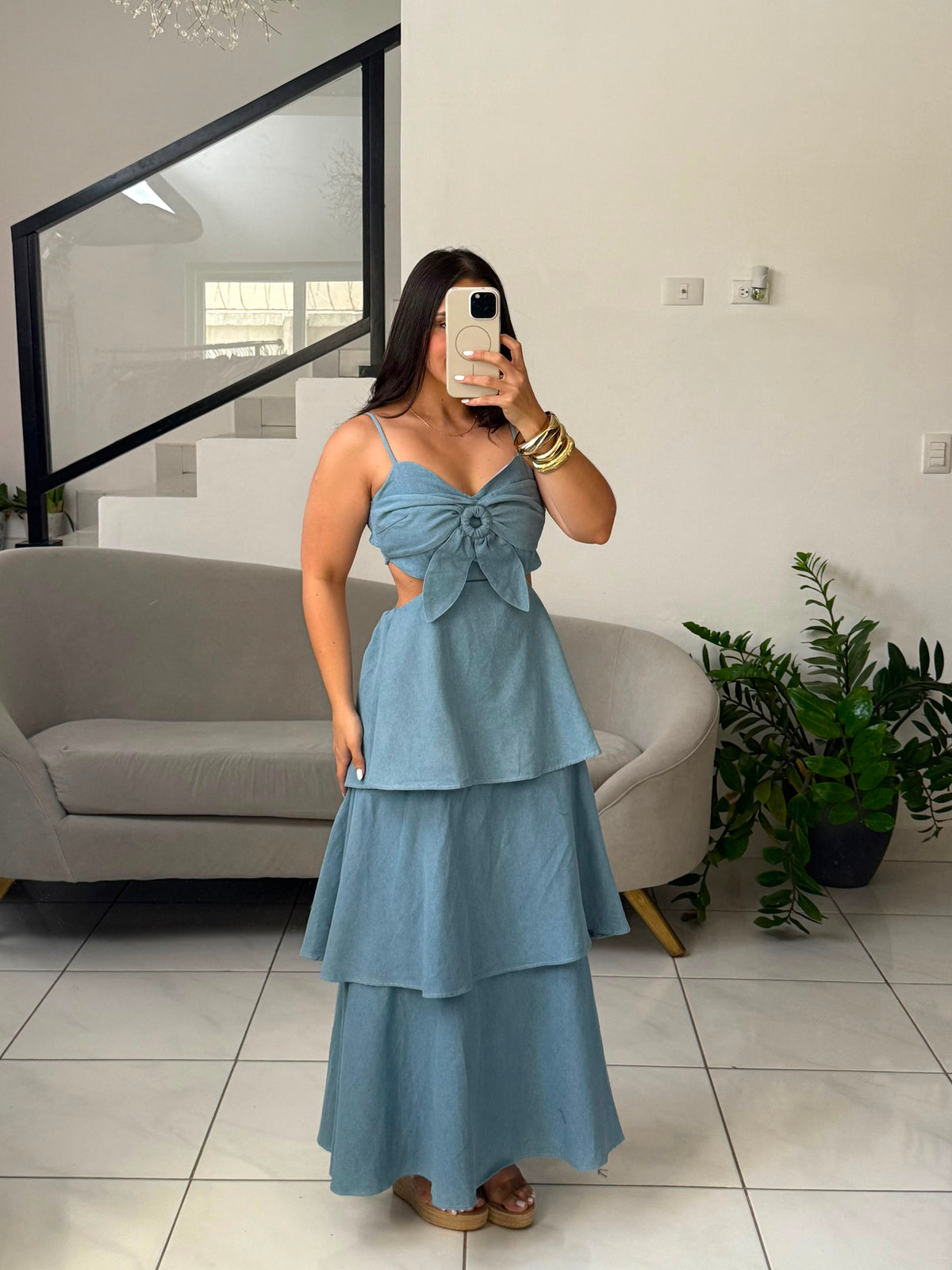 Chambray Dress
