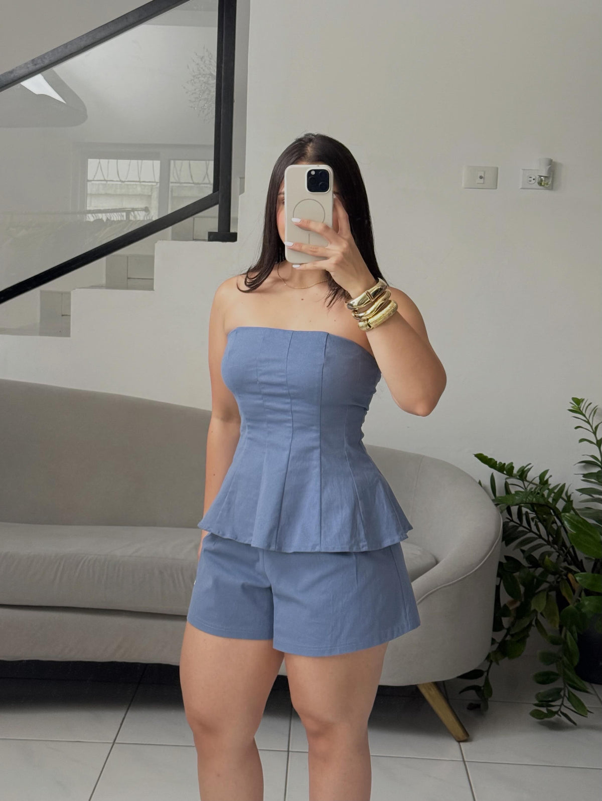 Denim Fancy Set