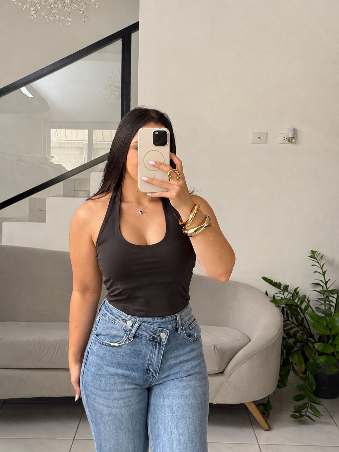 Low Halter Top