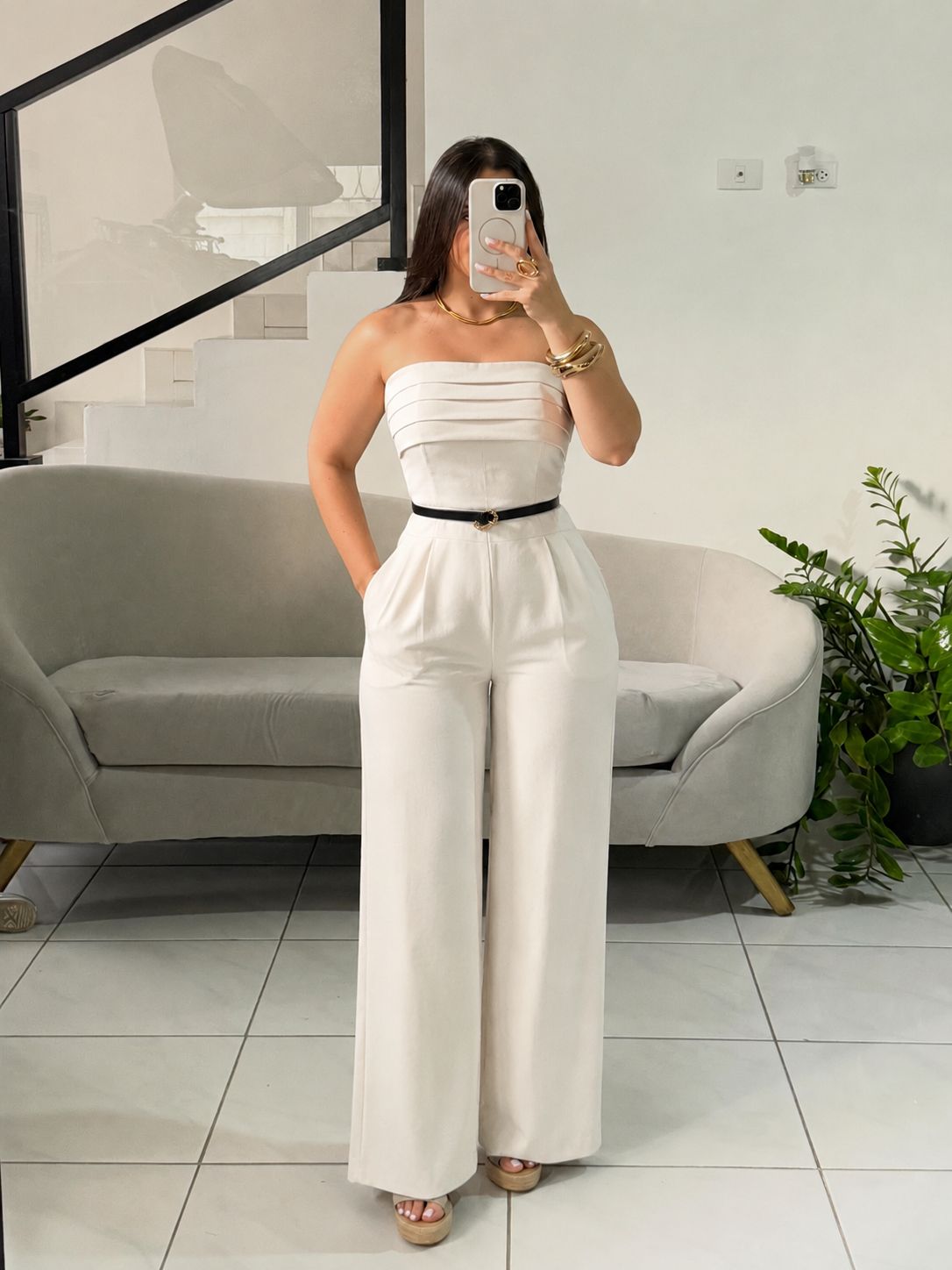 Bustier Jumpsuit
