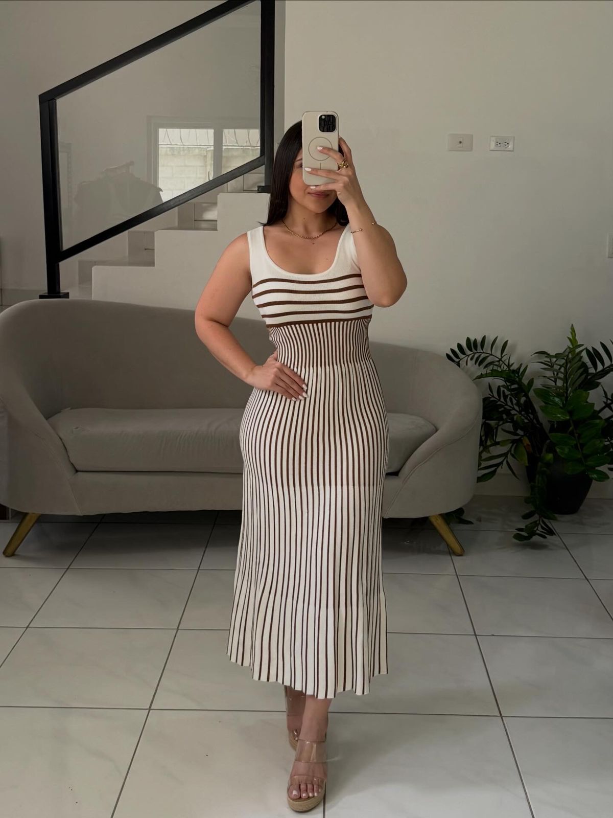 Elan Stripe dress