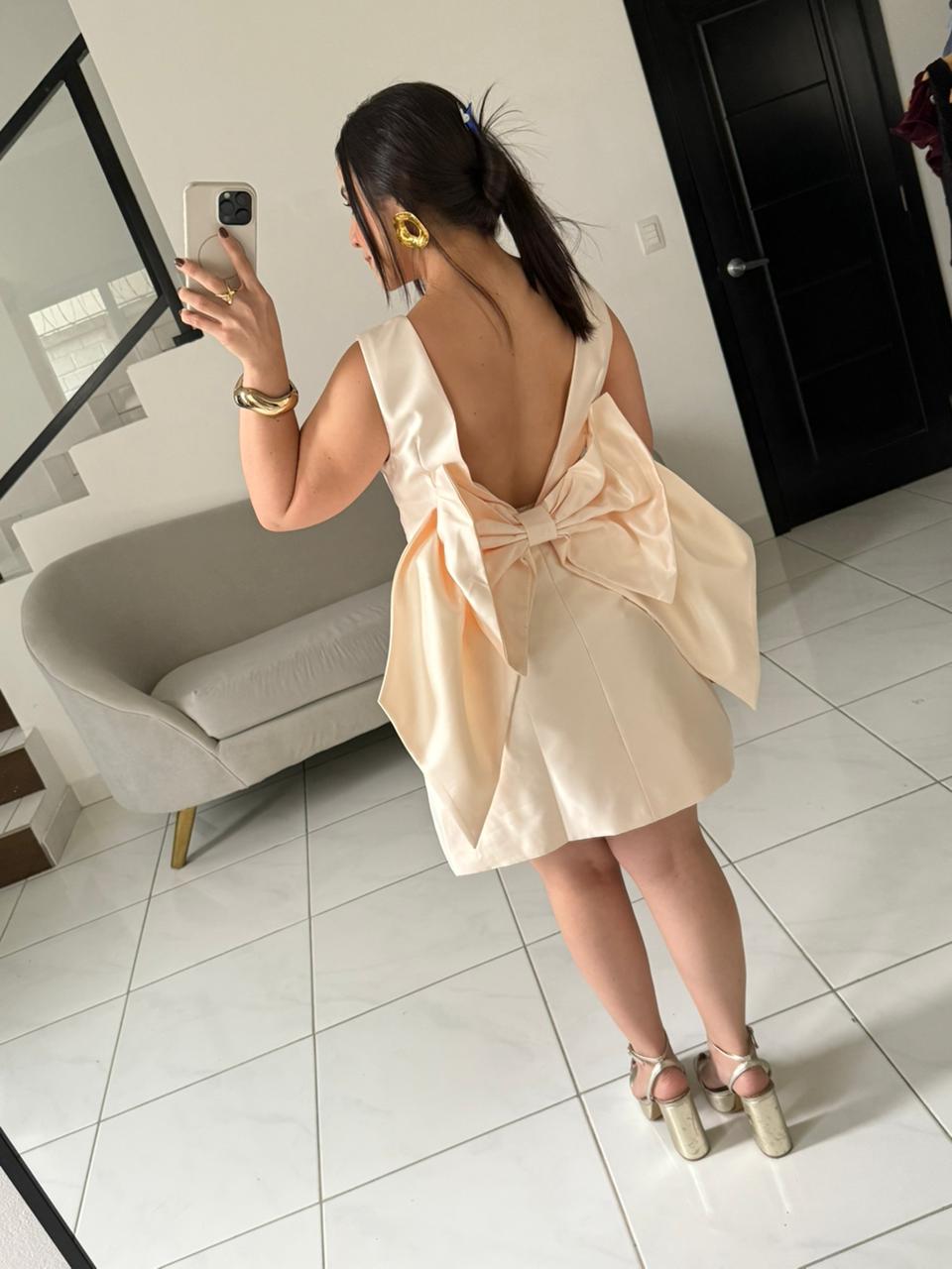 Bow Mini Dress