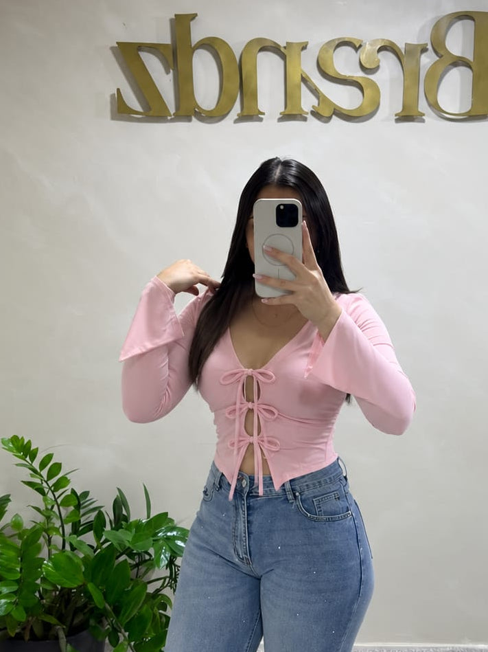 Two Tie Flare top