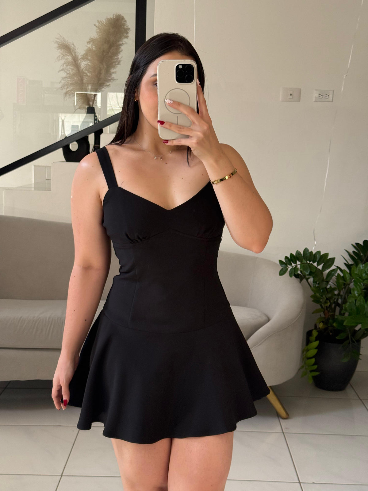 Flared Wide Dress
