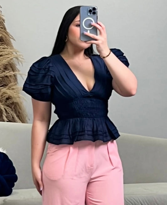 Top Bluey oscuro