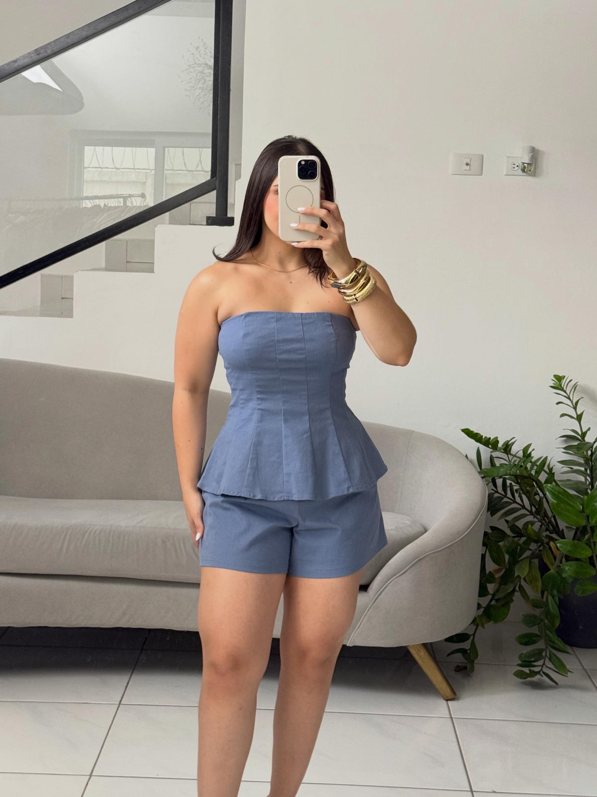 Denim Fancy Set