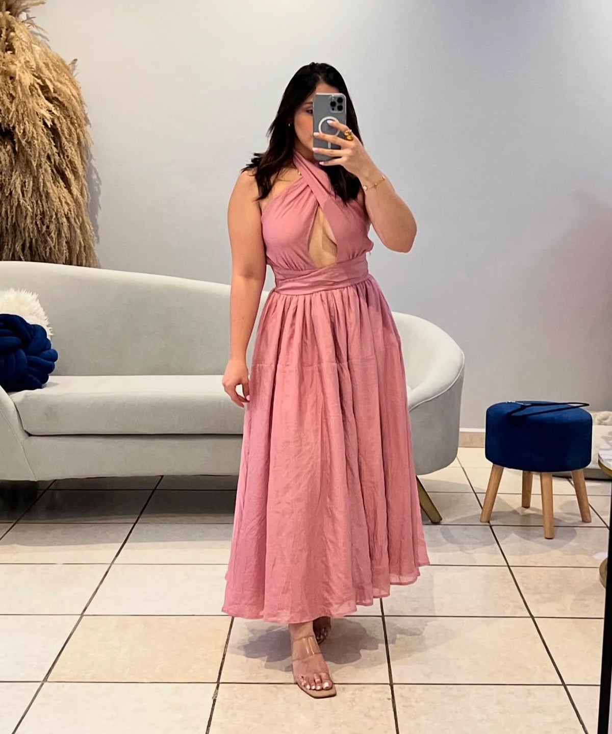 Vestido Pastel rosa