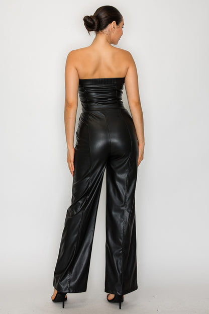 Fauxed Jumpsuit