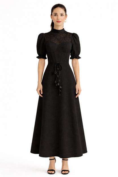 Yoke Lace Dress