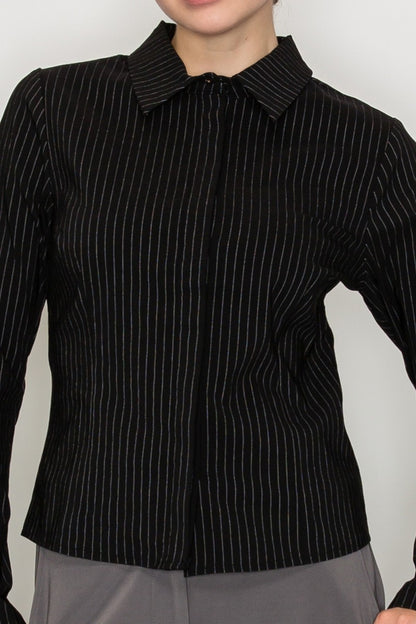 Camisa Rayas Larga