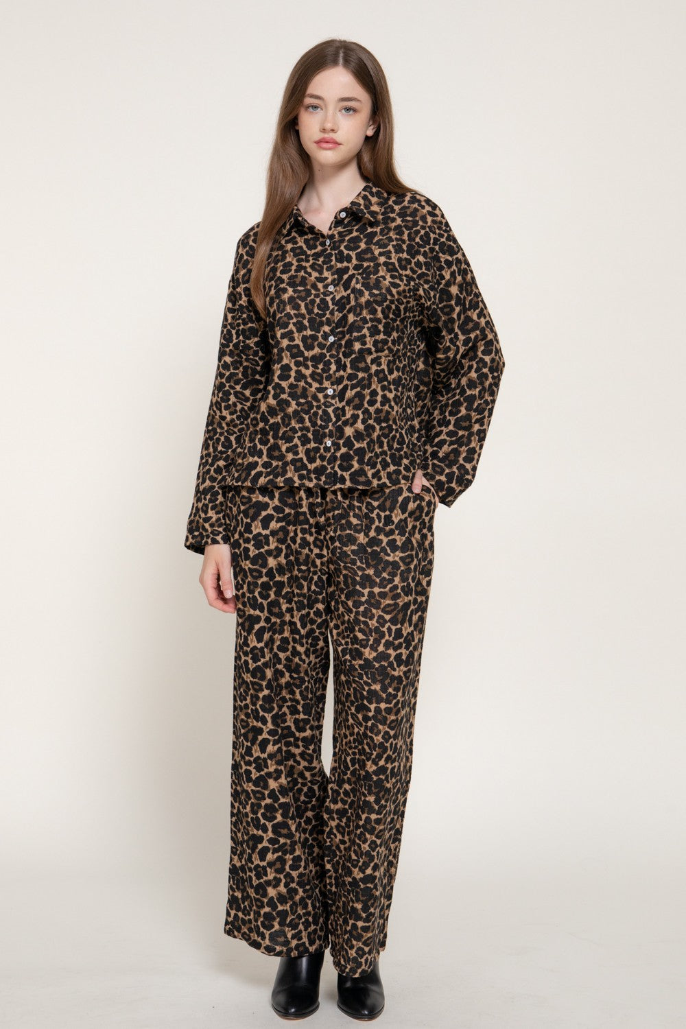 Leopard Stul Set