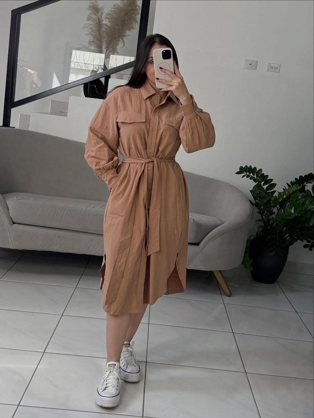 Shirt Dress Midi