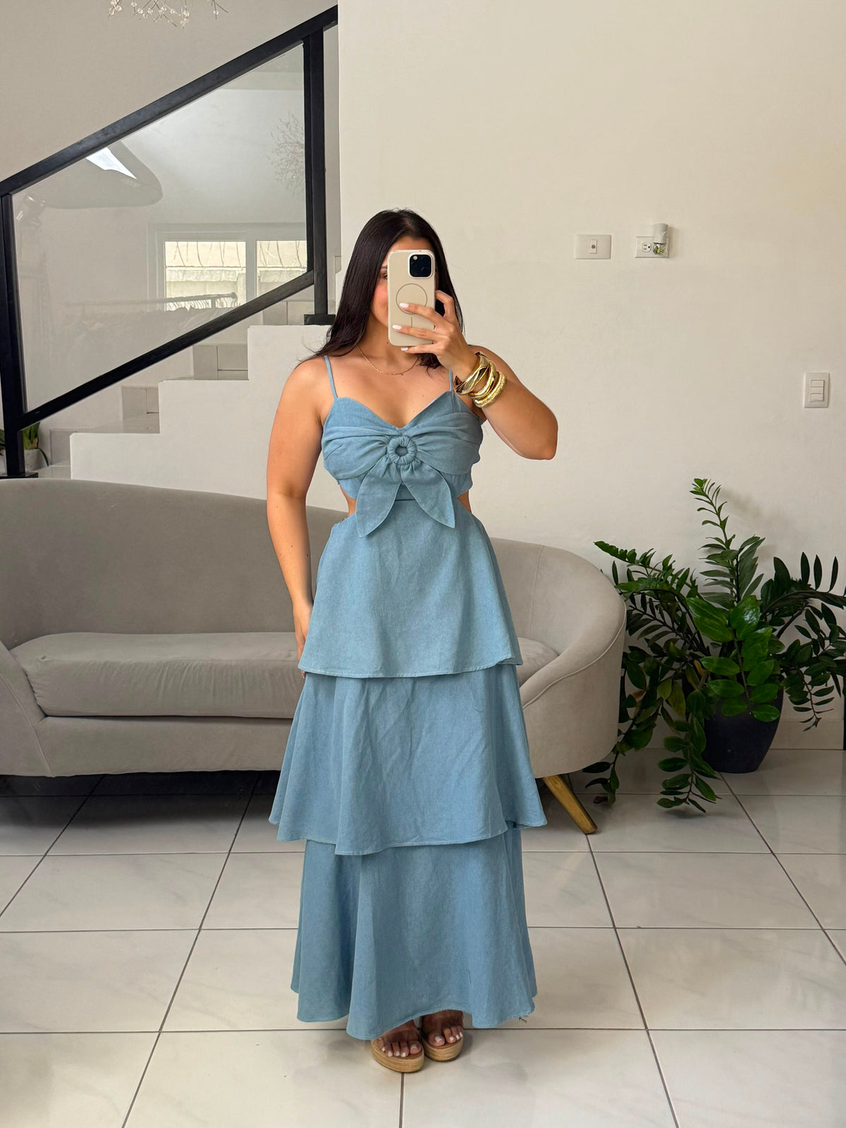 Chambray Dress