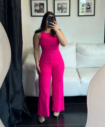 Jumpsuit sin tirantes