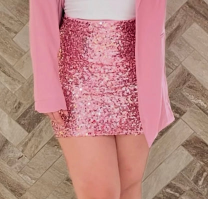 Falda Sequin