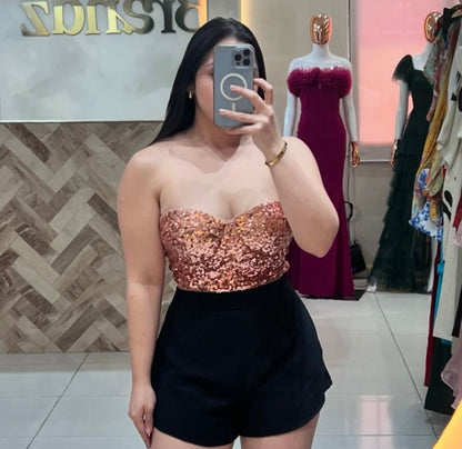 Sequin Corset