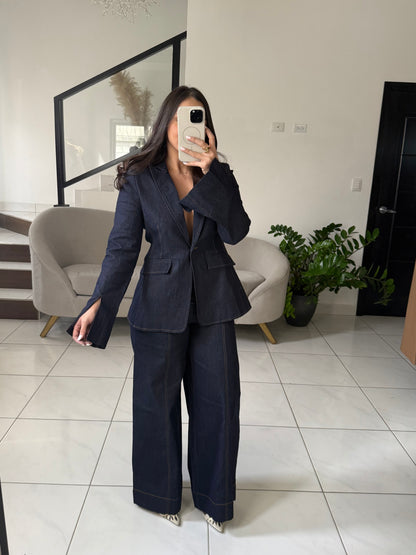 Denim Blazer Jean