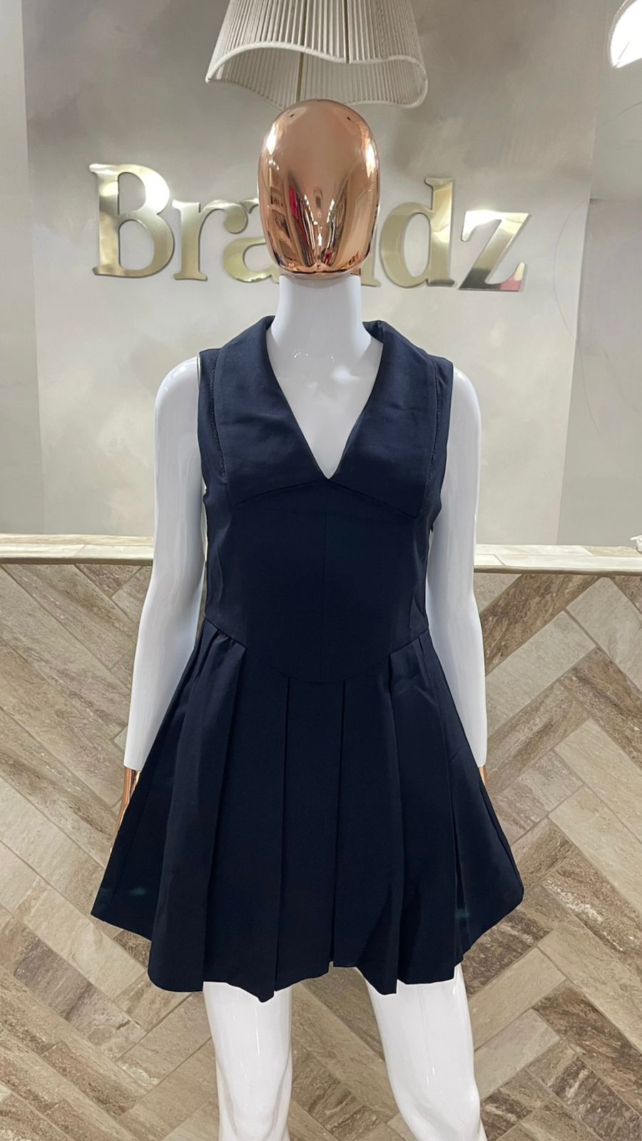 Vestido Navy V