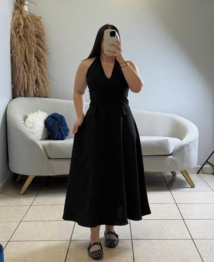 Vestido Twisted Back