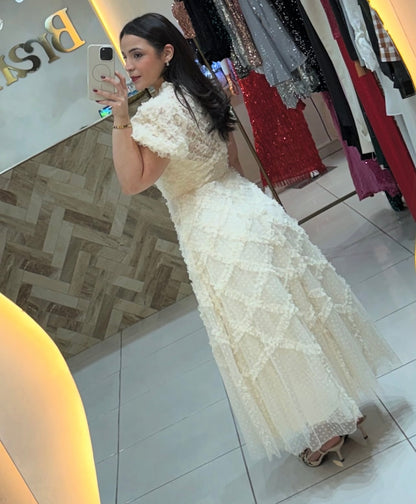 Vestido Ruffle Frill
