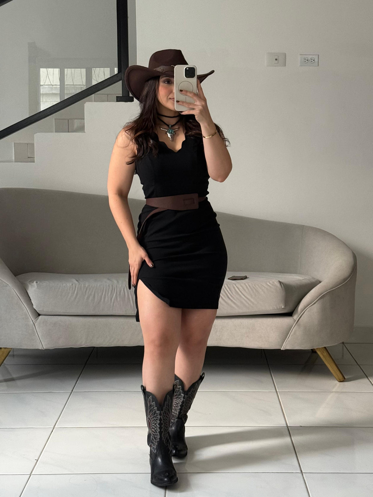 Vestido Scalop
