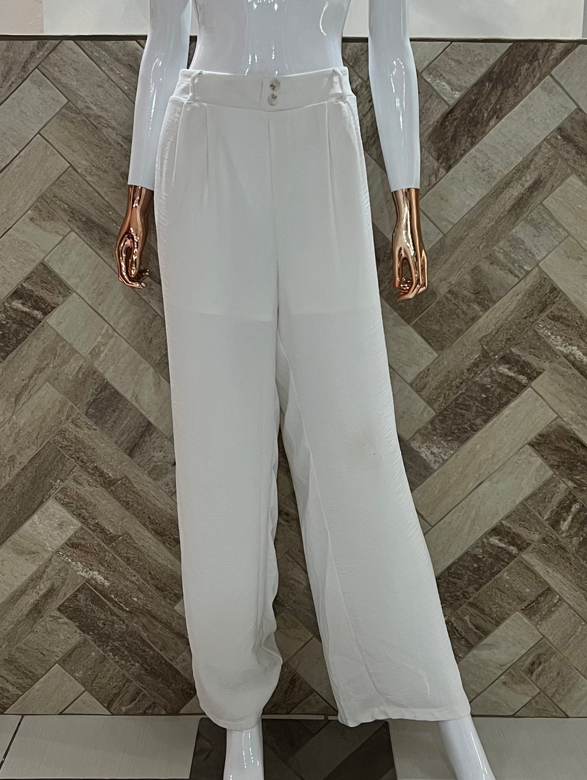 Pant Pinzas Botones