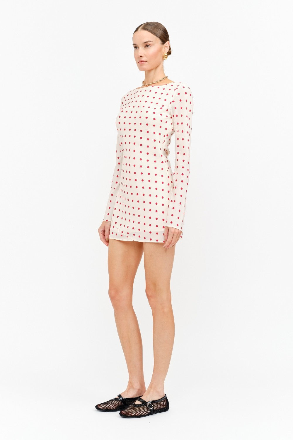 Dots mini dress
