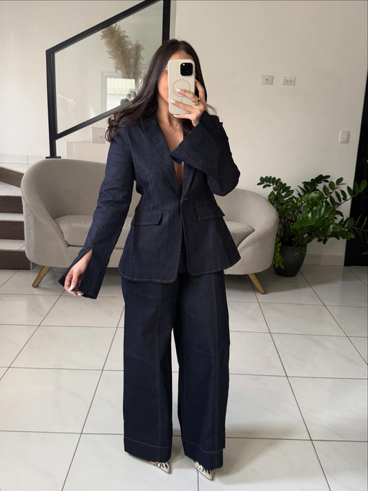 Denim Blazer Jean