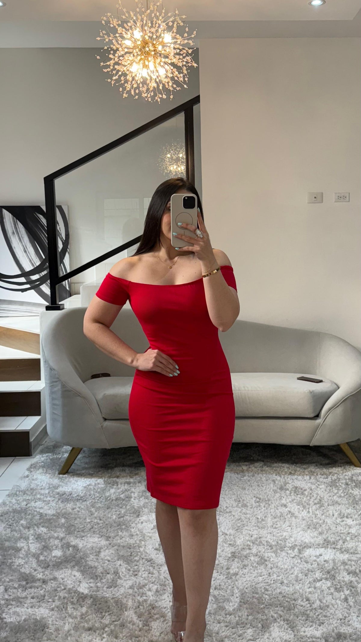 Vestido Offshoulder Bodycorn
