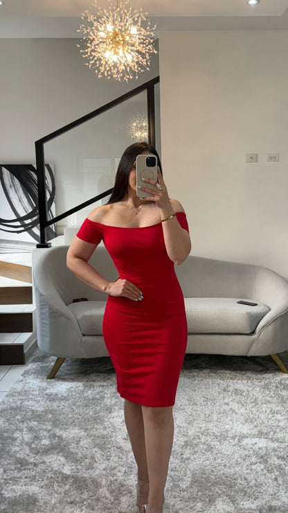 Vestido Offshoulder Bodycorn