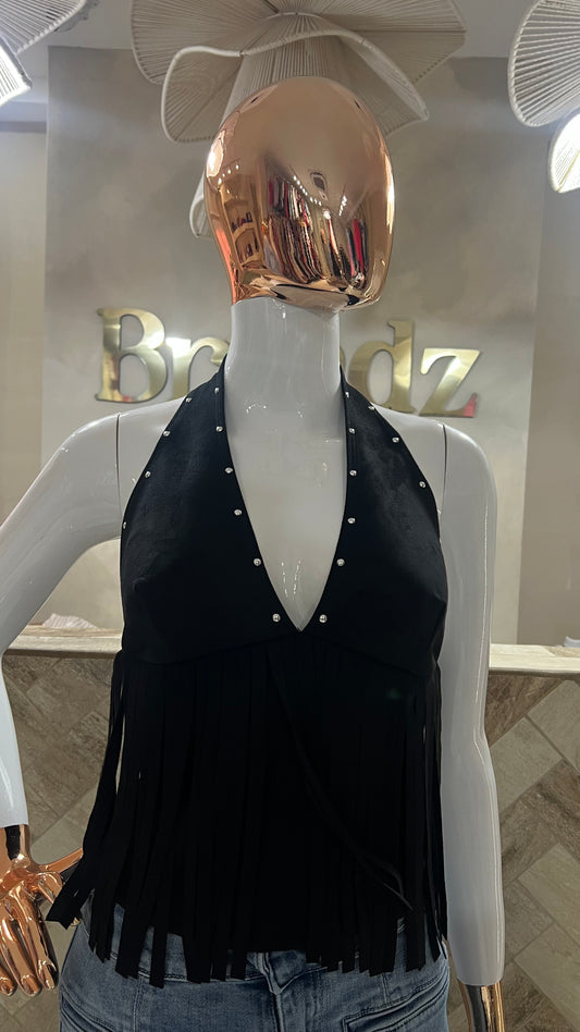 Fringe Metal Top