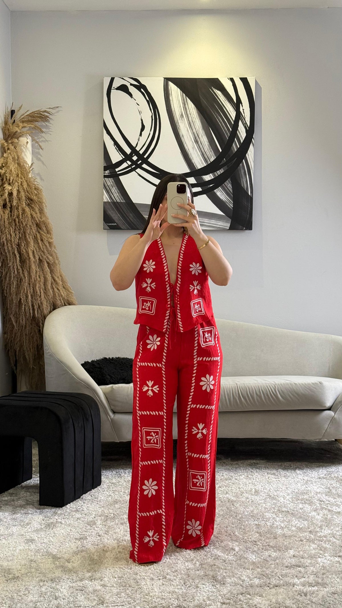Bordado vest Set