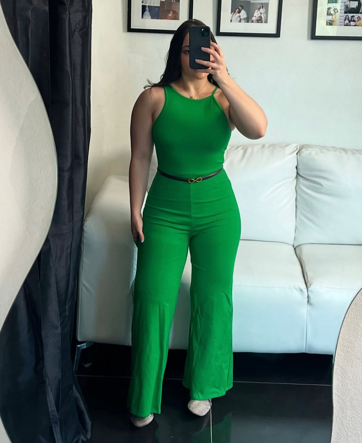 Jumpsuit sin tirantes