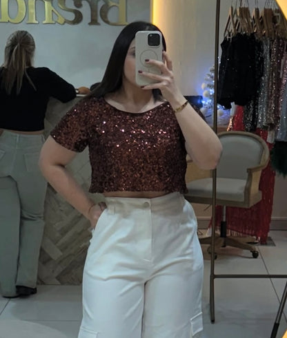 Camiseta Sequin