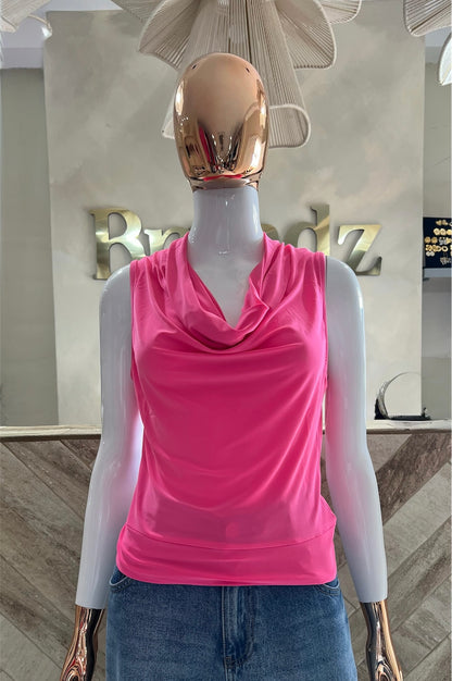 Blusa Cowl