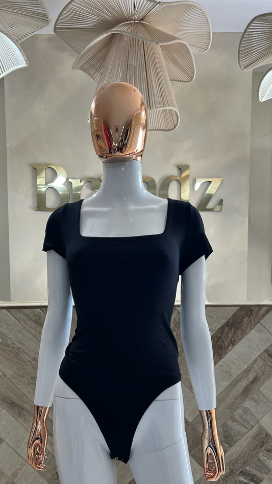 Square Bodysuit Neck
