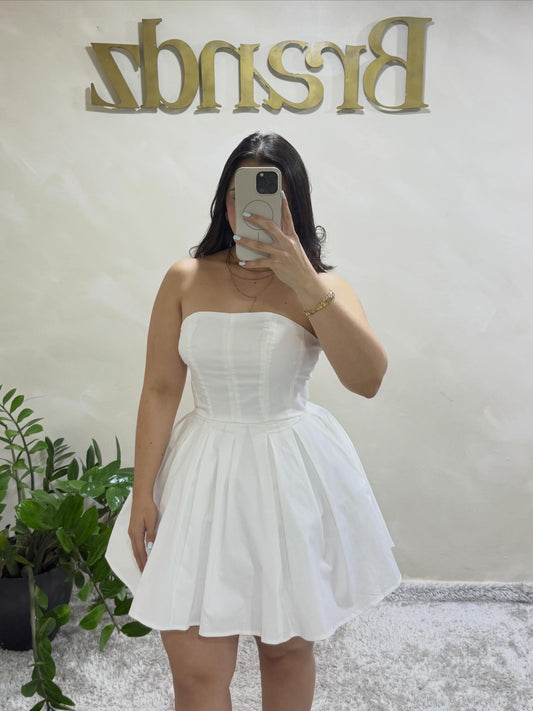 Corset White dress