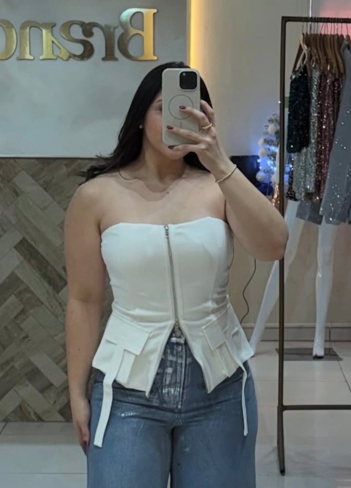 Top  cargo zip up