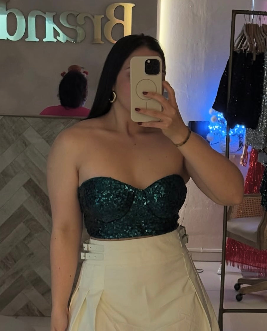 Sequin Corset