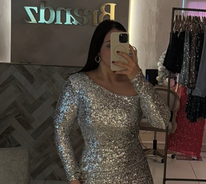 Slim Vertical Top Sequin