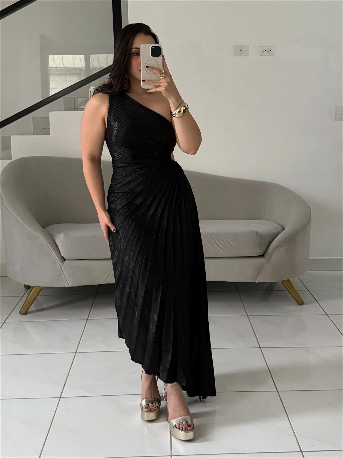 Vestido Metallic OneS