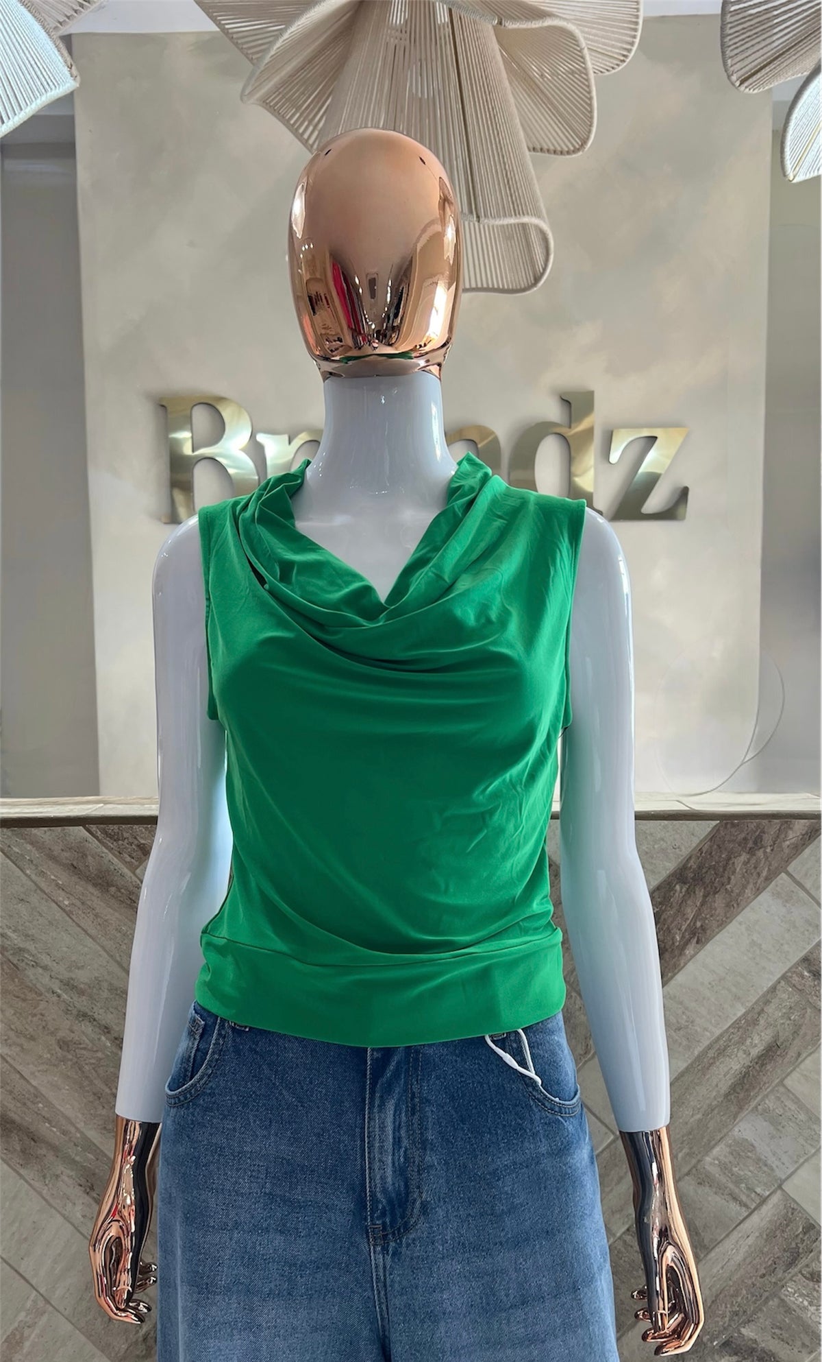 Blusa Cowl