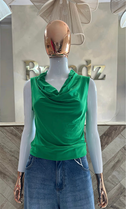 Blusa Cowl