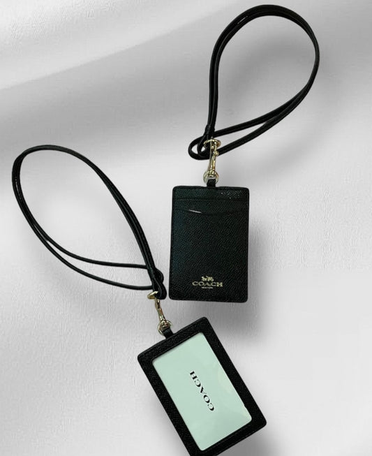 Coach id lanyard