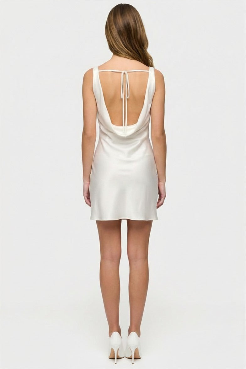 Silk mini Dress
