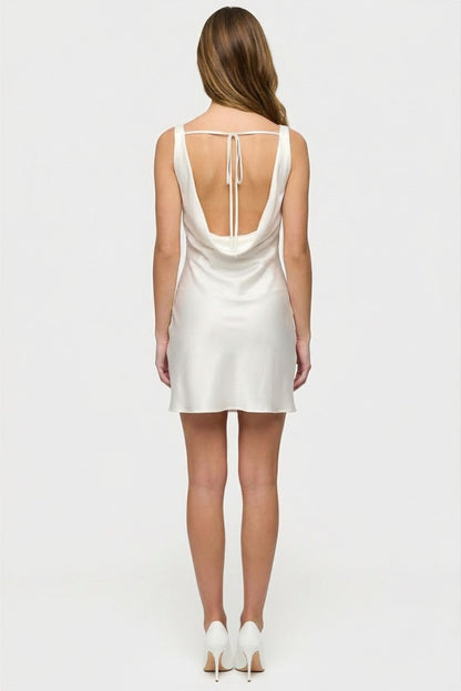 Silk mini Dress