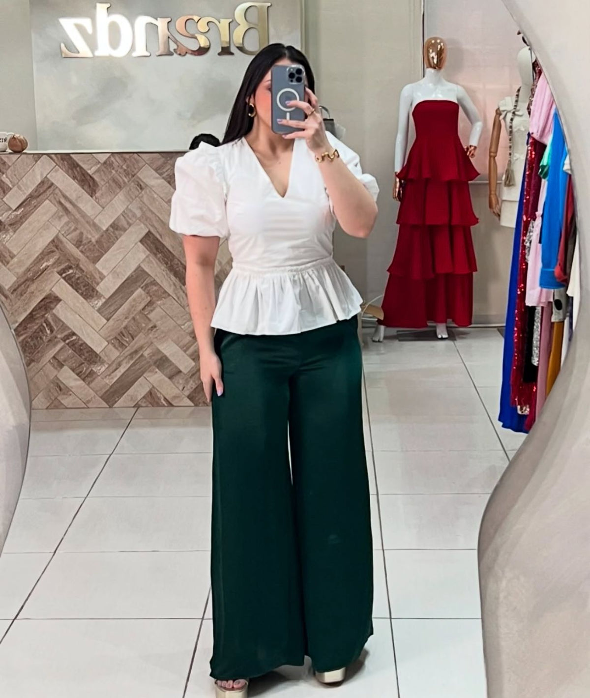 Blusa Rofly Blanca