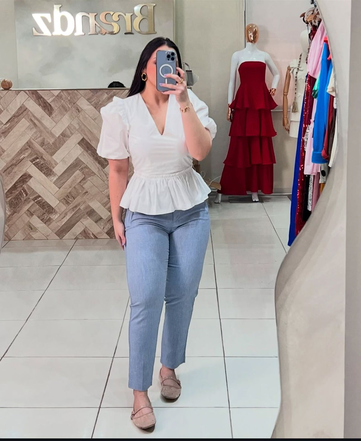 Blusa Rofly Blanca